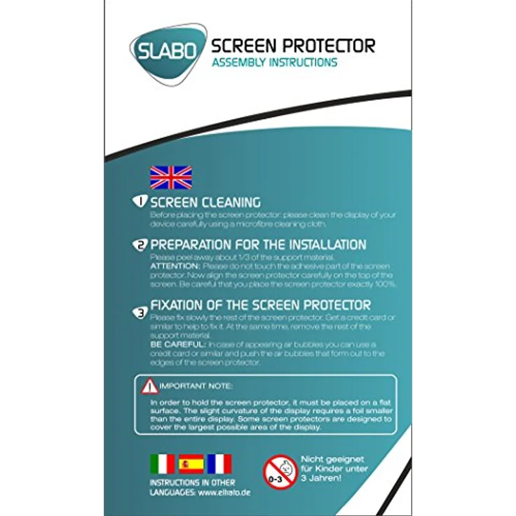 Slabo 2x Displayschutzfolie ''Crystal Clear'' für Apple iPad mini 4 & Apple iPad mini 2019 – Bild 5