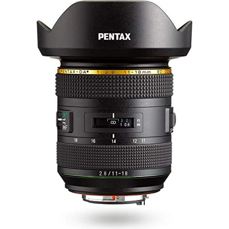HD PENTAX-DA 11-18 mmF2.8ED DC AW Ultraweitwinkel-Zoomobjektiv 17-27,5 mm (entspricht 35 mm-Format) Wetterbeständig (All Weather, AW) Extra scharfe, kontrastreiche Bilder Frei von Streulicht – Bild 2