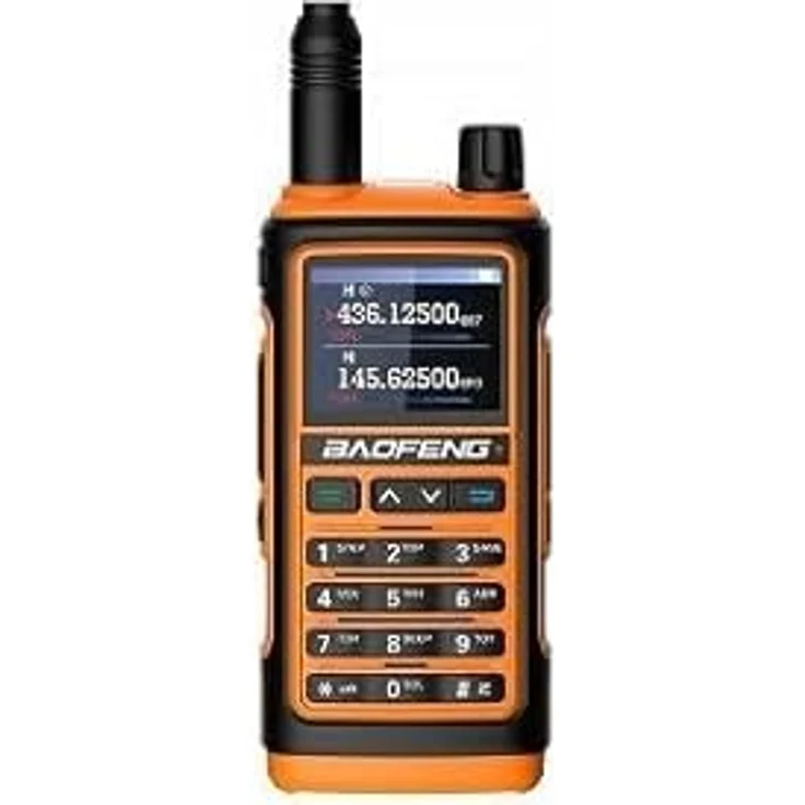 BAOFENG UV-17E, Funkgerät in Orange mit 5 W Leistung, 10 km Reichweite und VOX-Funktion, 2er Set – Bild 4