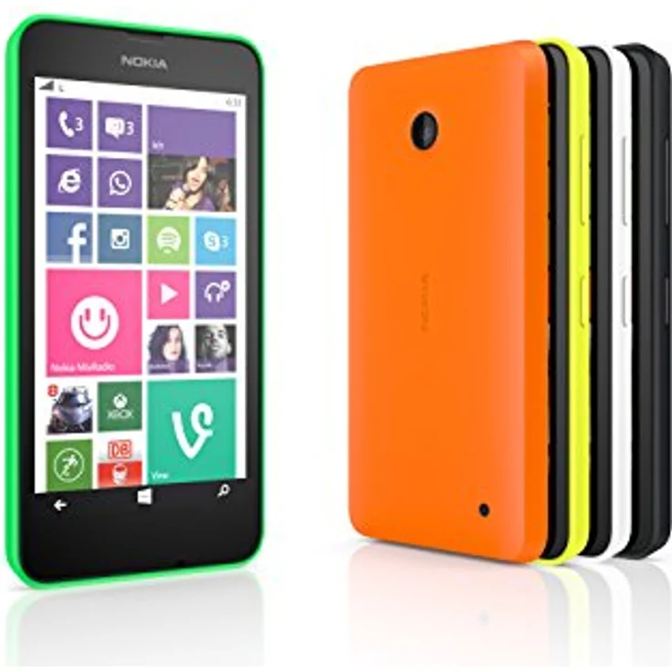 Nokia Lumia 635 Smartphone IPS-Display, 8GB interner Speicher, 0,51GB RAM, Windows, Weiß – Bild 3