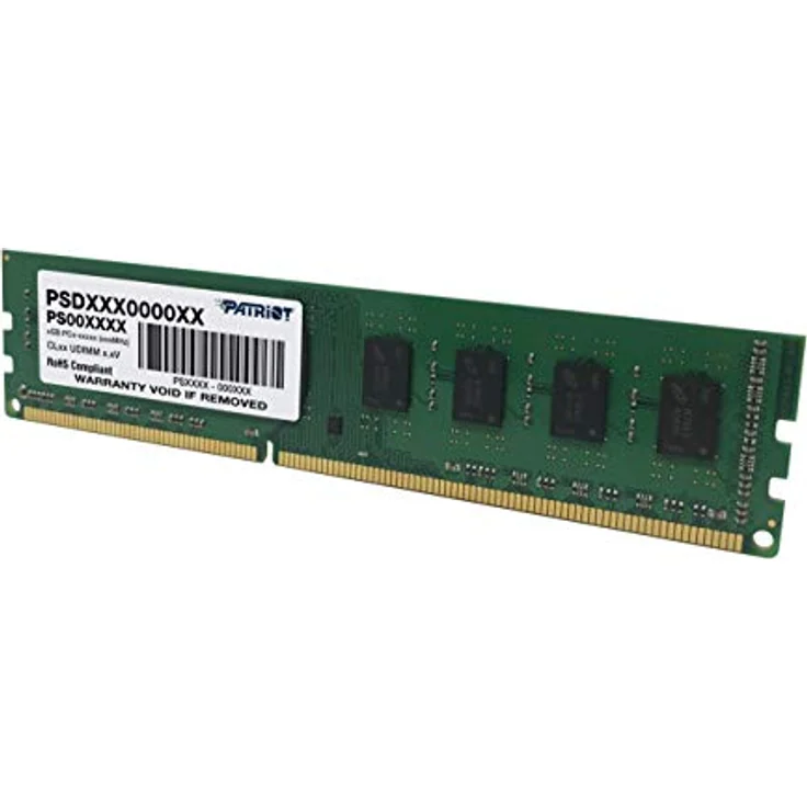 Patriot Memory 4GB PC3-12800 (PSD34G16002) - Preisvergleich – Bild 4