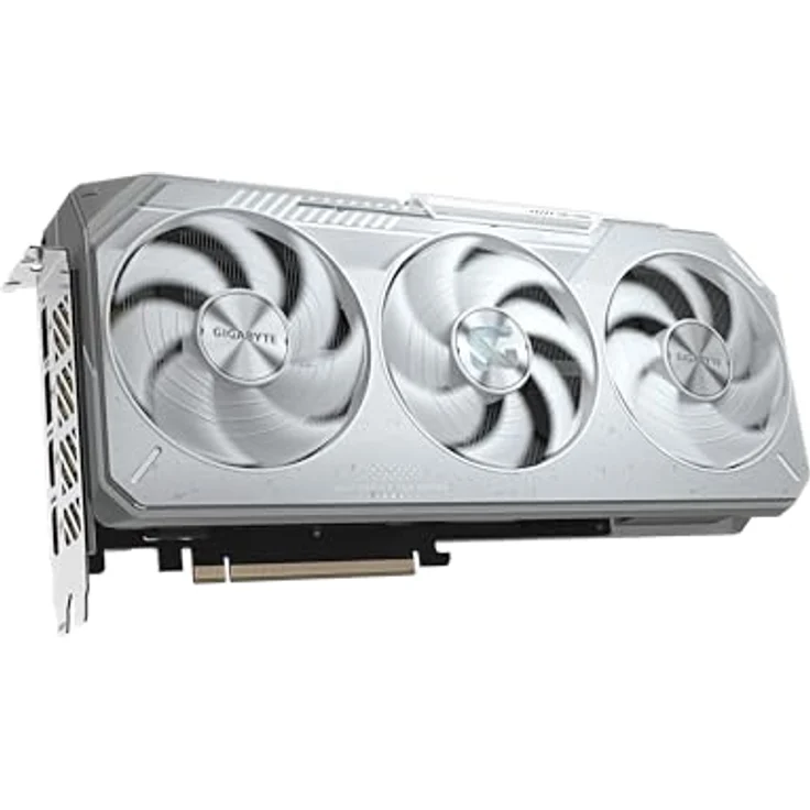 Gigabyte RX 9070 XT GAMING OC ICE 16G, Grafikkarte mit 16 GB GDDR6-Speicher, PCIe 5.0, aktive Kühlung mit drei Lüftern, maximale Auflösung 7680 x 4320 Pixel – Bild 3