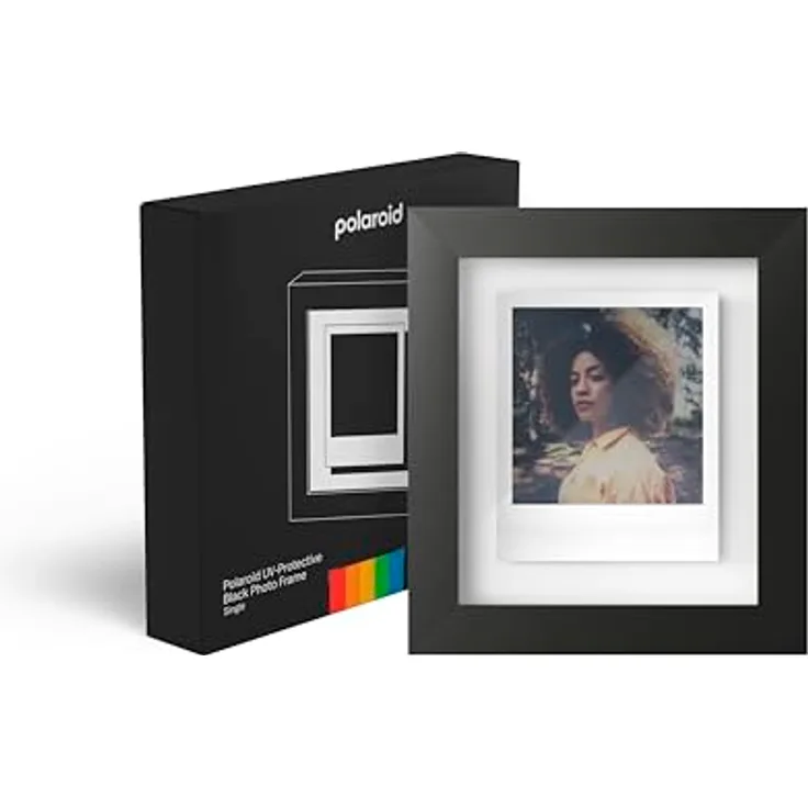 Polaroid Photo Album, Sofortbildfilm, quadratisches Format für 40 oder 160 Fotos, Schwarz