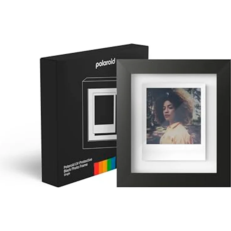 Polaroid Photo Album, Sofortbildfilm, quadratisches Format für 40 oder 160 Fotos, Schwarz – Bild 1
