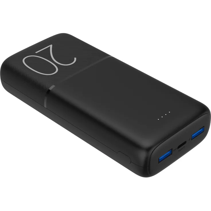Felixx Premium Phantom II 20- PD | 20.000 mAh Powerbank, schwarz