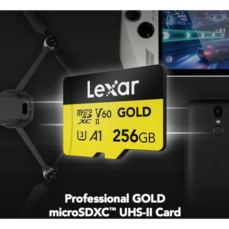 microSDXC Gold Series UHS-II 256GB V60 – Bild 2