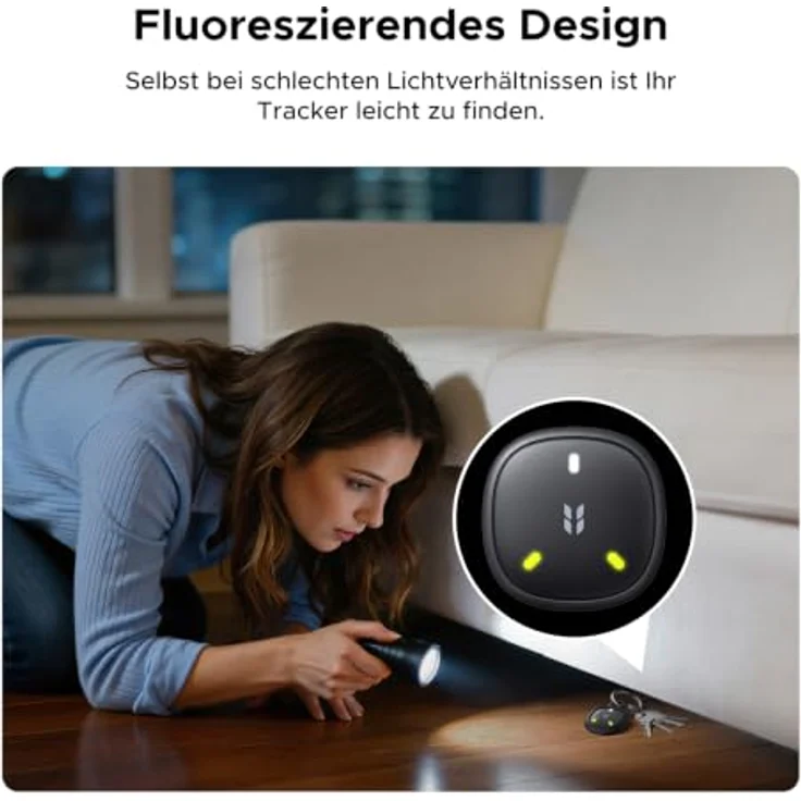 UGREEN FineTrack Mini Duo 2, 1er Pack, Dual-System Tracker für iOS & Android, IP68 wasserdicht, 110 dB Lautsprecher, 5-7 Jahre Batterielaufzeit – Bild 5