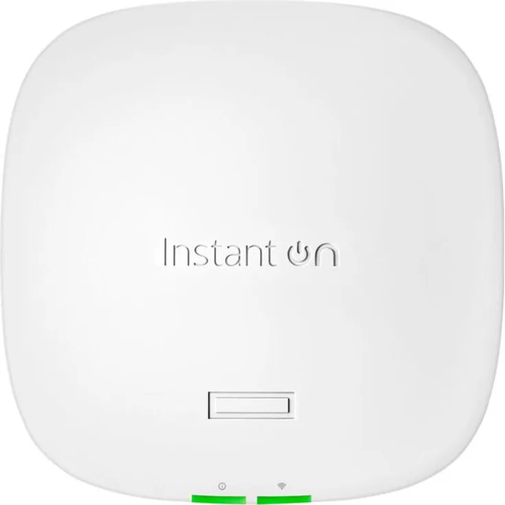 HPE Networking Instant On AP32 (RW) 5-Pack, Wi-Fi 6E Access Point mit 2,4 Gbit/s Durchsatz, bis zu 75 Geräte, Wand-/Deckenmontage, Weiß
