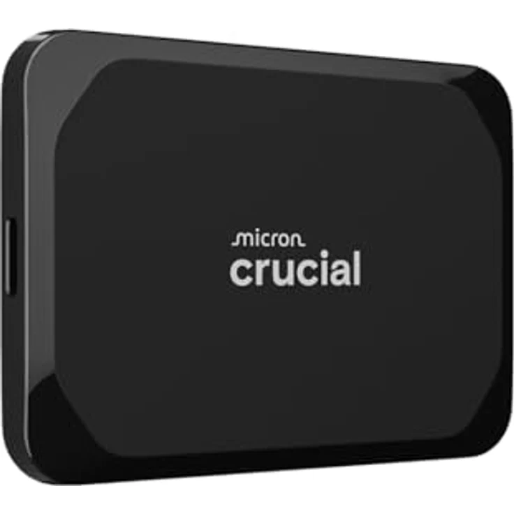 Crucial X9 2TB Externe SSD Festplatte, bis zu 1050MB/s, USB-C 3.2, stoß- und vibrationssicher, kompatibel mit PC, Mac und Spielekonsolen – Bild 1