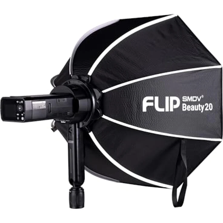SMDV AD200 / AD200Pro Adapter, Softbox + Reflektor für Fotostudio-Equipment – Bild 5