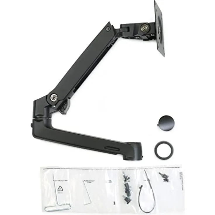 Ergotron Zusatzarm inkl. Ringsatz für LX Monitor Arm in Schwarz, 98-130-224 - Preisvergleich