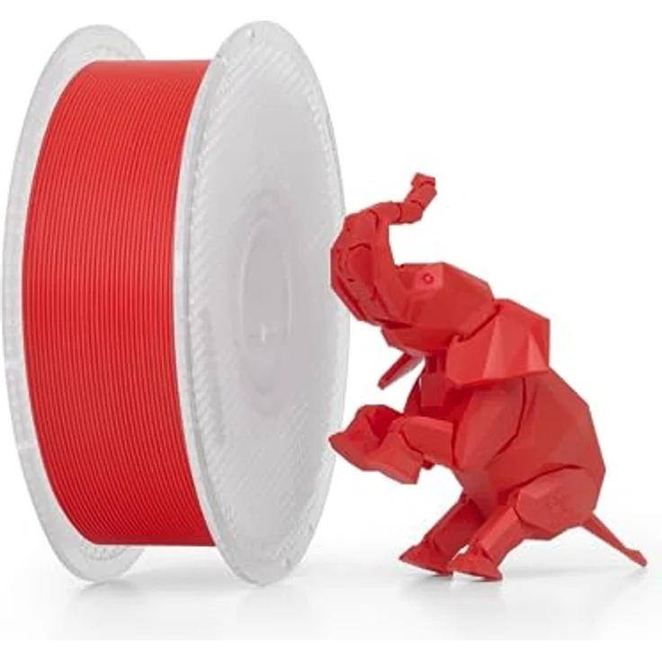Bambu Lab PLA Basic Filament 1kg, Glatte Oberflächentextur, für präzise Druckergebnisse und hohe Druckgeschwindigkeit – Bild 1