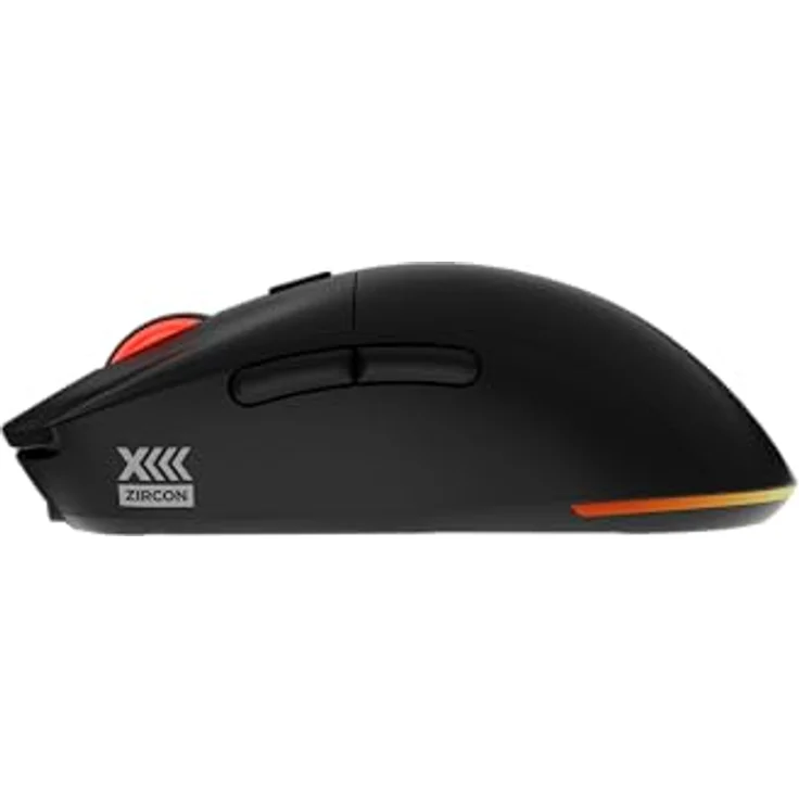 Genesis Gaming Maus Zircon XIII Custom kabellos Schwarz, 11,5 x 5,5 x 18 cm – Bild 6