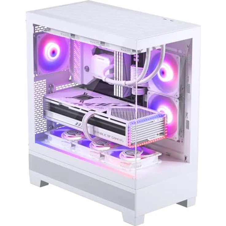 Phanteks XT View (E-ATX, Mini ITX, mATX, ATX), PC Gehäuse, Weiss – Bild 6
