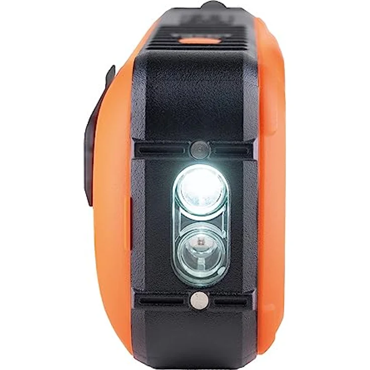 Albrecht Float 2, Walkie-Talkie mit 10 km Reichweite, wasserdicht und schwimmfähig, Orange/Schwarz – Bild 8