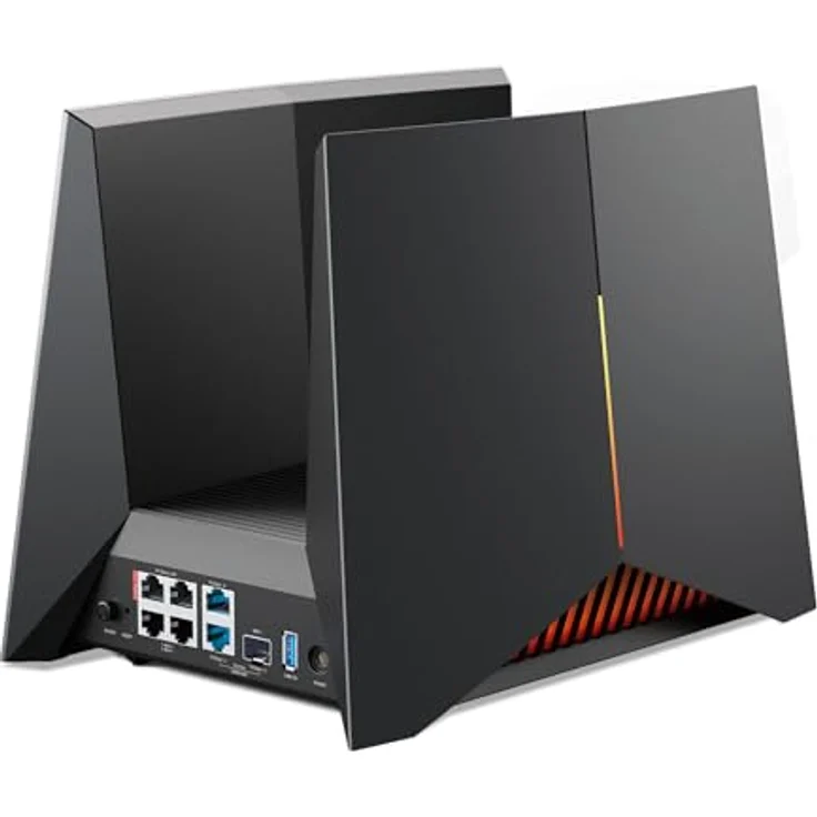 TP-Link Archer GE800 BE19000 Tri-Band Wi-Fi 7 Gaming Router - Wireless router 802.11a/b/g/n/ac/ax/be (Wi-Fi 7) – Bild 2