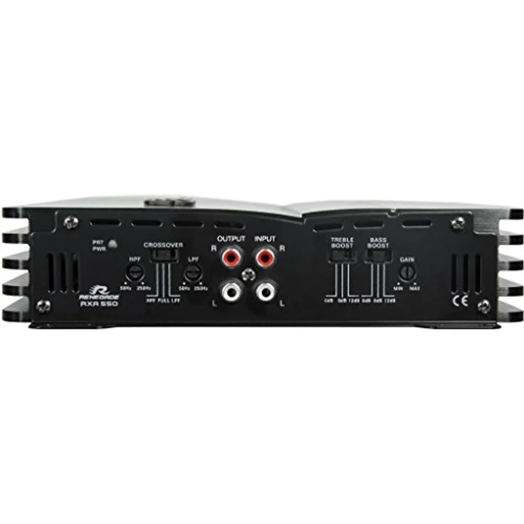 Renegade RXA550 2-Kanal Endstufe 300 W Verstärker, MOSFET Netzteil, Mono brückbar, Schwarz – Bild 3