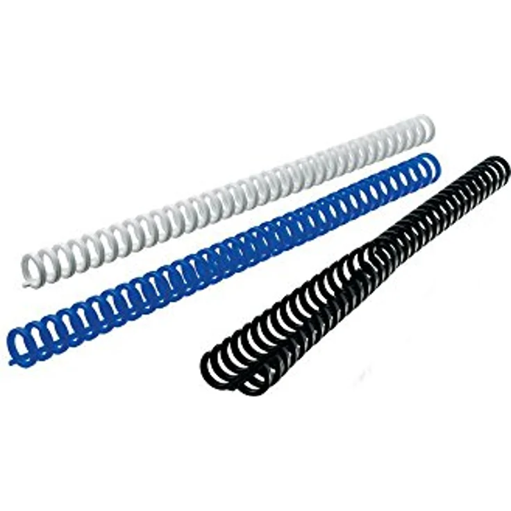 GBC 821389 ClickBind Binderücken, weiß, 12mm - Umweltfreundlich, für professionelle Präsentationen, leicht zu öffnen und zu schließen – Bild 2