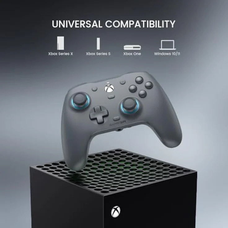 Gamesir G7 SE Wired Controller, ergonomischer Gaming Controller für Xbox One, kabelgebunden, Sporty Gray – Bild 4