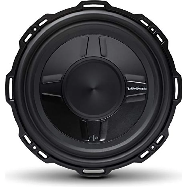 Rockford Fosgate P3SD2-12 Flat Subwoofer – 12", 500W RMS, 2x2 Ohm, geringe Einbautiefe, kraftvoller Bass auch bei wenig Platz – Bild 2