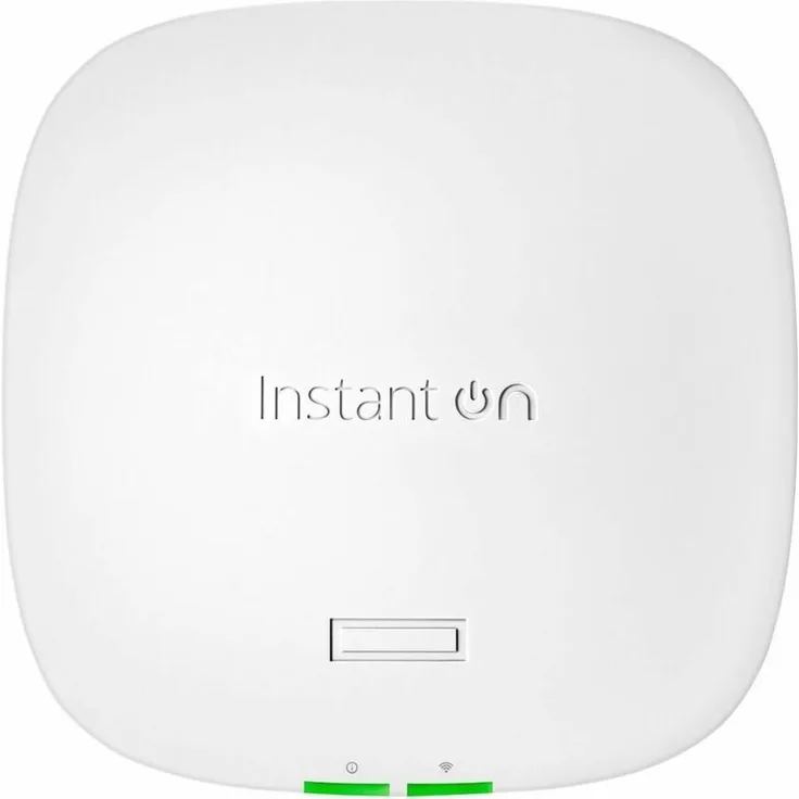Hewlett Packard HPE Networking Instant On AP32, Wi-Fi 6E Drahtloser Access Point mit 2,5 GbE Uplink-Port, 75 Benutzer, Weiß