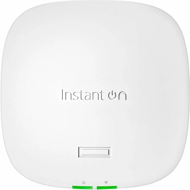 Hewlett Packard HPE Networking Instant On AP32, Wi-Fi 6E Drahtloser Access Point mit 2,5 GbE Uplink-Port, 75 Benutzer, Weiß