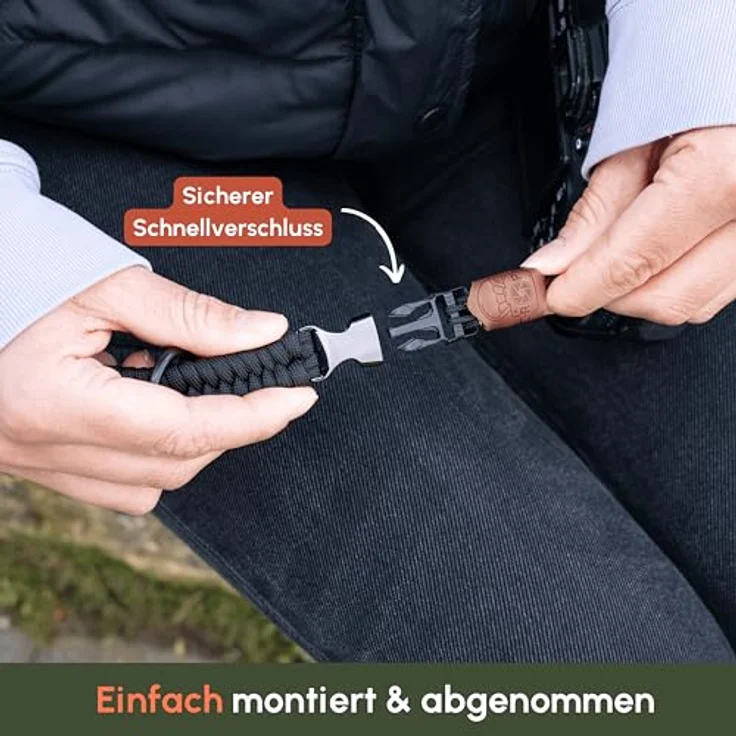 C-Rope Kameragurt The Claw schwarz – Bild 5