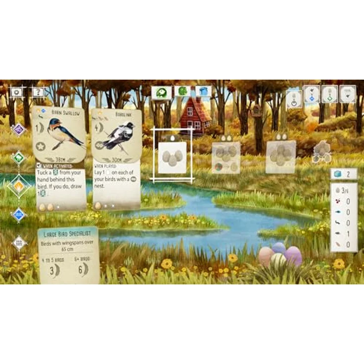 maximum entertainment uk limited Flügelschlag Special Edition [Nintendo Switch], Strategie-Kartenspiel über Vögel mit Europa- und Ozeanien-Erweiterungen – Bild 5