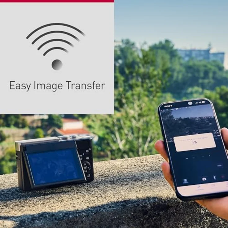Panasonic LUMIX DC-TZ99E-S Kompakte Travel Zoom Kamera, Leica DC-Objektiv, 30-facher Zoom, 24-720mm, 20,3 MP, OIS, 4K 30p Video, 7,6cm klappbarer Monitor, WLAN, Bluetooth, Silber – Bild 5