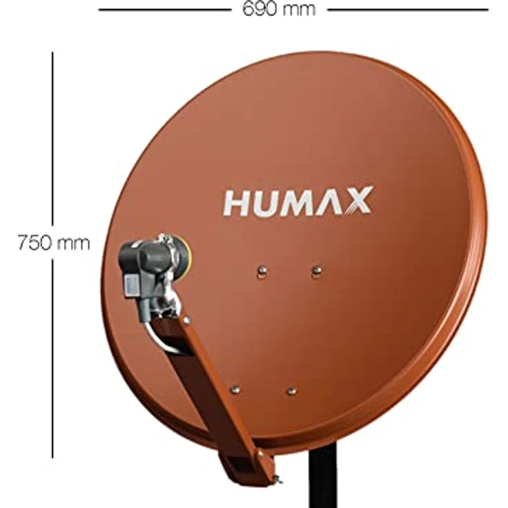 Humax 75 cm - Farbe: ziegelrot – Bild 4
