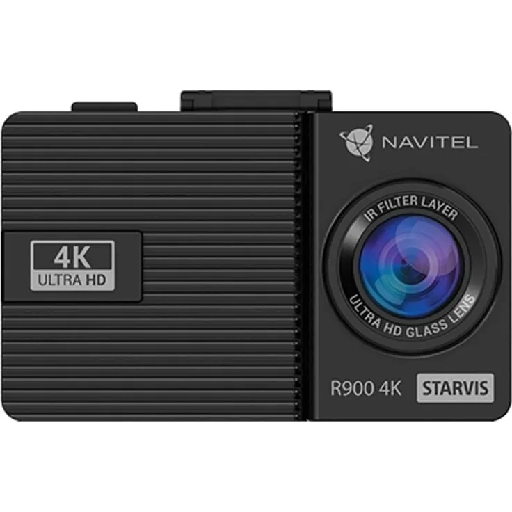 Navitel R900 4K, Dashcam mit 4K Ultra HD, 3840 x 2160 Pixel, 140° Blickwinkel, Schwarz, IPS Display