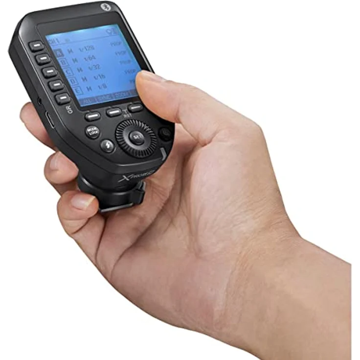 Godox X Pro II-F, Drahtloser Blitzauslöser mit TTL für Fujifilm, bis 100 m Reichweite, Bluetooth-Konnektivität, Schwarz – Bild 3