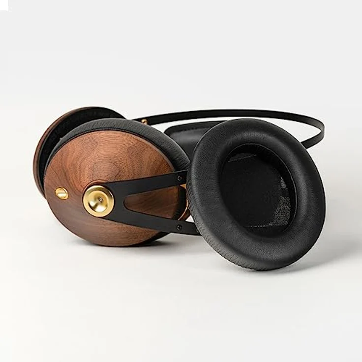 Meze Audio 99 Series Standard Ohrpolster, Kunstleder mit Memory Foam, passend für 99 classic und 99 neo, Paar – Bild 4