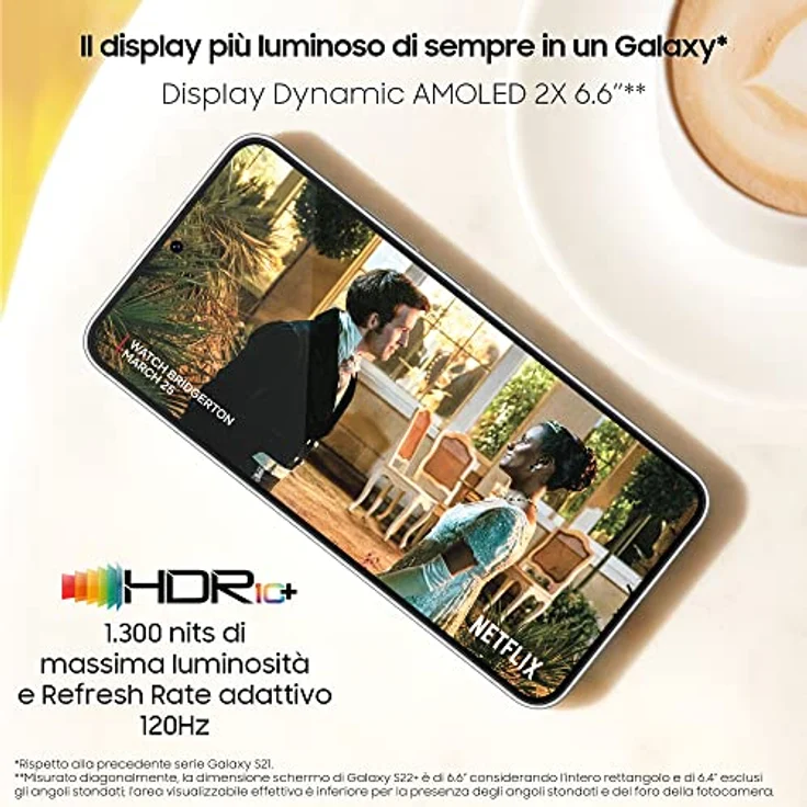 Samsung Galaxy S22+ S906 5G EU 128GB Phantom Black – Bild 5