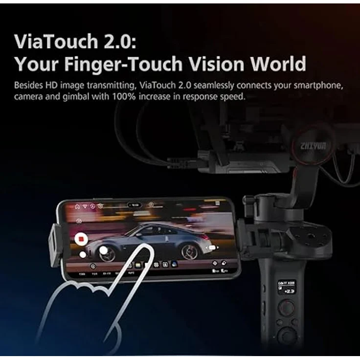 Zhiyun Weebill-S Kardanrahmen, Stabilisator mit 3 Achsen für DSLR-Kameras – Bild 8
