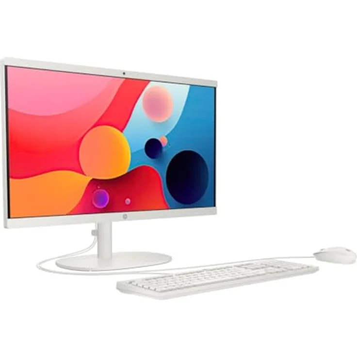 HP All-in-One 22-dg0100ng PC [54,61cm (21,5") FHD-Display, Intel N100, 8GB RAM, 512GB SSD, Windows 11] – Bild 1