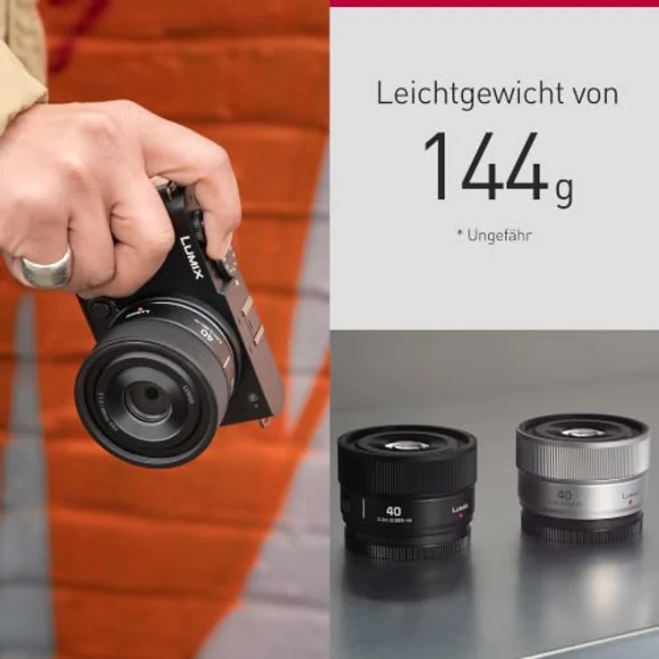 Panasonic Lumix S 40mm F/2.0, Vollformat-Festbrennweitenobjektiv mit weichem Bokeh und 30 cm Nahfokus, staub- und spritzwassergeschützt – Bild 6