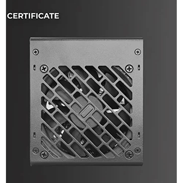 Tacens Anima APSIII500, Netzteil PC SFX 500W, SMD Technologie 85% Bronze 12V, Ultraleiser 9cm Lüfter, Schwarz – Bild 5