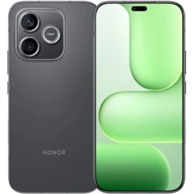 Honor 600 Lite 5G Dual Sim 8GB RAM 256GB - Black (256 GB, Black, Schwarz, Velvet Black, 6.60", Dual SIM, 5G), Smartphone, Schwarz – Bild 1
