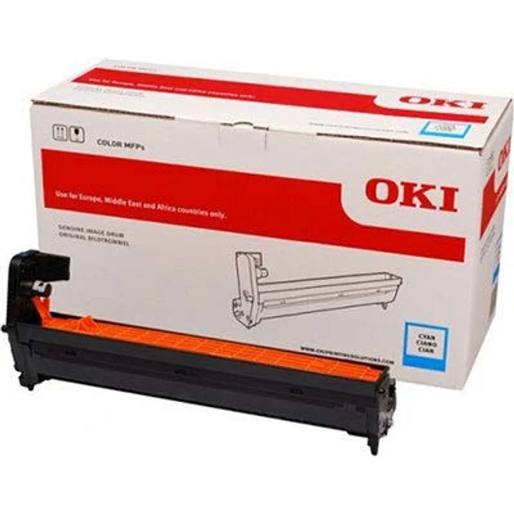 Oki 46438003 Original Toner, cyan, kompatibel mit C823, 30.000 Seiten – Bild 2