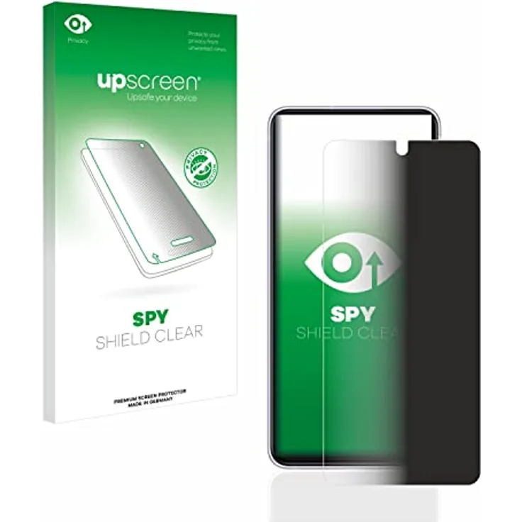 upscreen Anti-Spy Blickschutzfolie für Samsung Galaxy S21 FE 5G Privacy Screen Displayschutz-Folie [Sichtschutz, Blaulichtfilter]