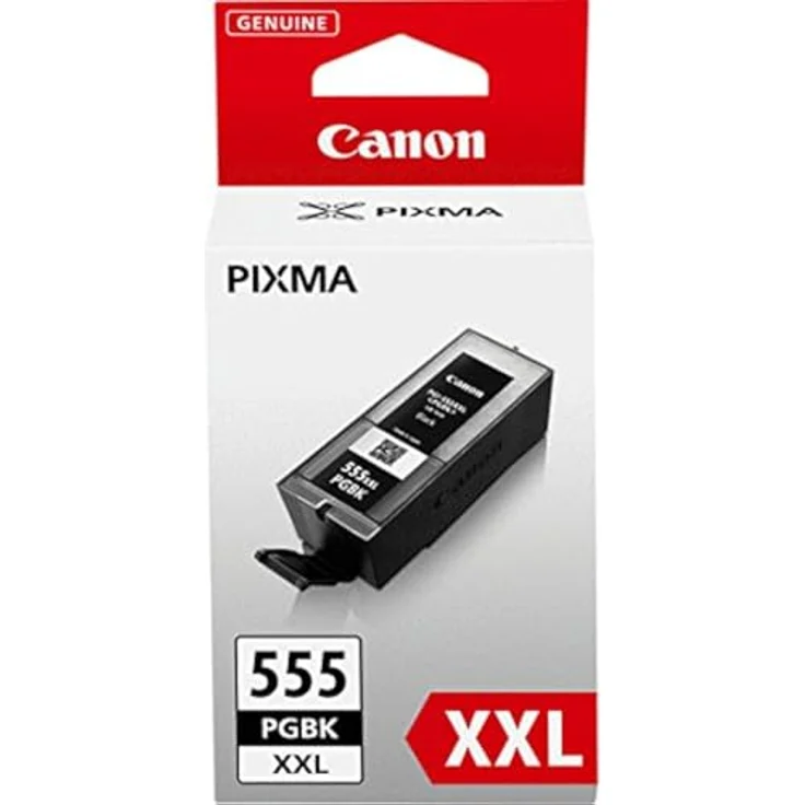 Canon PGI-555PGBK XXL - 37 ml - Hohe Ergiebigkeit - Schwarz - original - Blister mit Diebstahlsicherung - Tintenbehälter - für PIXMA iX6850, MX725, MX925 – Bild 2