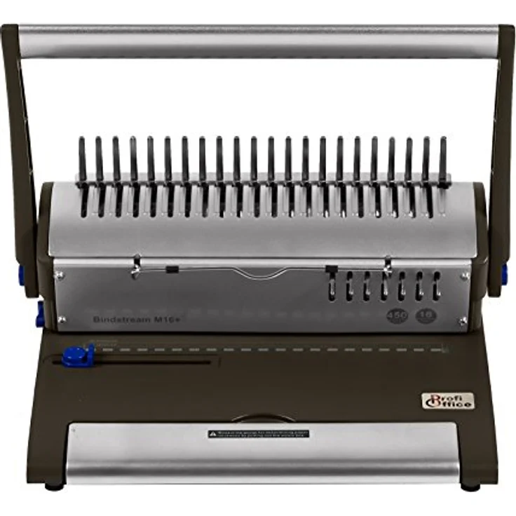 ProfiOffice Bindegerät, Bindstream M16 + Bindemaschine, Bindeleistung bis 450 Blatt, DIN A4 (79019) – Bild 3