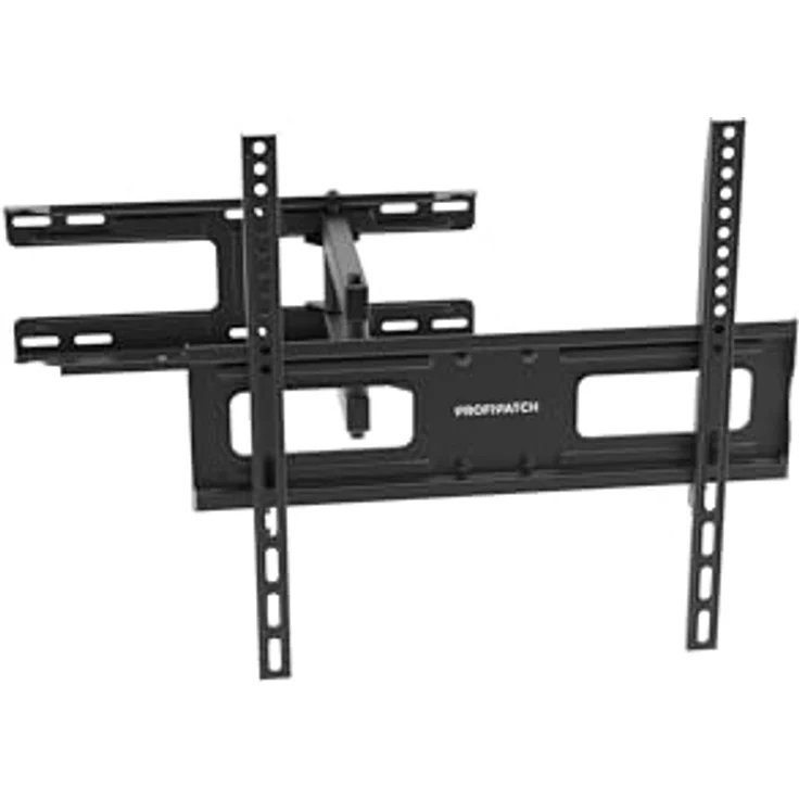 ProfiPatch TV Halterung für 23-60 Zoll Fernseher, schwenkbar & neigbar bis 45kg, schwarz – Bild 5