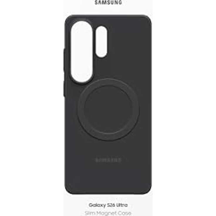 Samsung Slim Magnet Case, Backcover für Galaxy S26 Ultra, schlankes Design, schwarz, mit integriertem Magnetring – Bild 8