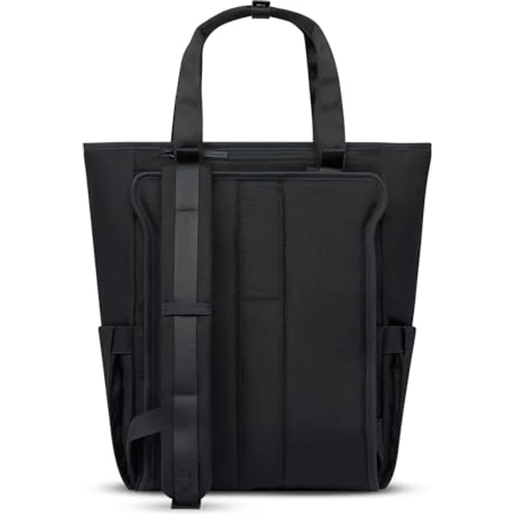 Kapten & Son Lindby Pro Convertible Backpack, Freizeitrucksack mit 20L Volumen, Laptopfach für 15 Zoll, All Black – Bild 3
