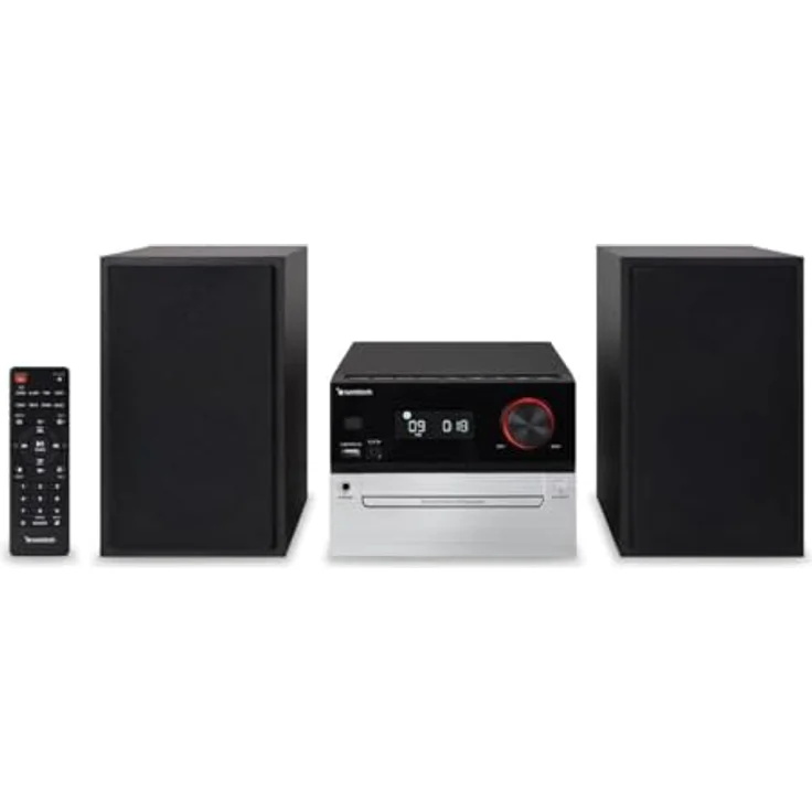 Sunstech MIKROKETTE, Hi-Fi-System mit Bluetooth, LCD-Display und 30 W Ausgangsleistung – Bild 1