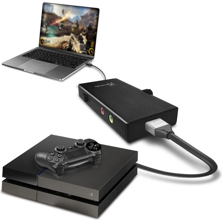 j5Create JVA02, HDMI zu (PC) Game Recorder, 1080p 60fps, Schwarz