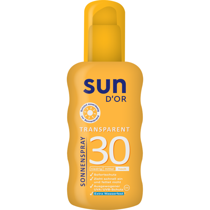 Sun D‘or Sonnenspray transparent