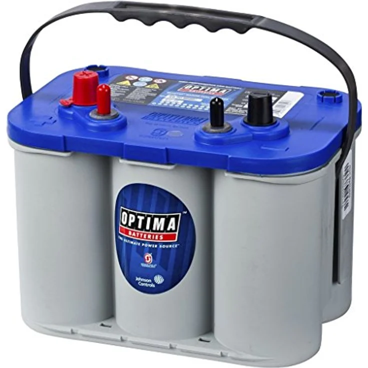 Optima Blue Top BT DC - 4.2, AGM Batterie 12V 55Ah, zyklenfest mit Spiralcell Technologie – Bild 2
